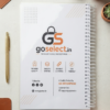 GoSelect A4 Spiral Notebook – 80 Sheets (160 Pages) | Premium Ruled Notebook for School, College & Office