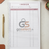 GoSelect A4 Spiral Notebook – 80 Sheets (160 Pages) | Premium Ruled Notebook for School, College & Office