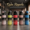 Gym Water Bottle with Carry Handle | BPA-Free Sports Bottle for Gym, Office, School & Travel