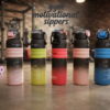Gym Water Bottle with Carry Handle | BPA-Free Sports Bottle for Gym, Office, School & Travel